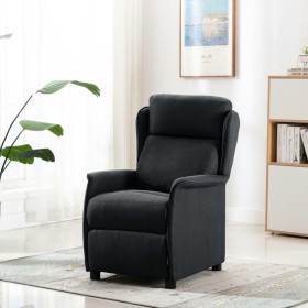 Sillón reclinable de tela gris oscuro de vidaXL, Sillones - Ref: Foro24-289777, Precio: 193,48 €, Descuento: %