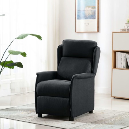 Dark Gray Fabric Recliner by vidaXL, Armchairs - Ref: Foro24-289777, Price: 193,48 €, Discount: %