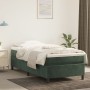 Box spring bed with dark green velvet mattress 80x200 cm by vidaXL, Beds and slatted bases - Ref: Foro24-3144648, Price: 263,...