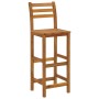 Kitchen stools 4 units solid acacia wood by vidaXL, Garden chairs - Ref: Foro24-310286, Price: 229,99 €, Discount: %