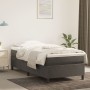 Box spring bed with dark gray velvet mattress 90x200 cm by vidaXL, Beds and slatted bases - Ref: Foro24-3144658, Price: 275,0...