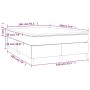 Cama box spring con colchón terciopelo rosa 140x190 cm de vidaXL, Camas y somieres - Ref: Foro24-3144680, Precio: 416,85 €, D...