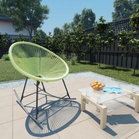 Silla de jardín Acapulco ratán sintético verde de vidaXL, Sillas de jardín - Ref: Foro24-313341, Precio: 114,99 €, Descuento: %