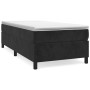 Box spring bed with black velvet mattress 80x200 cm by vidaXL, Beds and slatted bases - Ref: Foro24-3144647, Price: 245,09 €,...