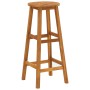 Kitchen stools, set of 4, made of solid acacia wood. by vidaXL, Garden chairs - Ref: Foro24-310285, Price: 159,22 €, Discount: %