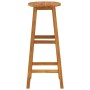 Kitchen stools, set of 4, made of solid acacia wood. by vidaXL, Garden chairs - Ref: Foro24-310285, Price: 159,22 €, Discount: %