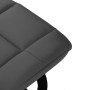 Silla reclinable y reposapiés cuero PE madera curvada antracita de vidaXL, Sillones - Ref: Foro24-289861, Precio: 360,42 €, D...