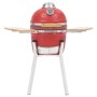 Barbacoa ahumadora Kamado de cerámica 76 cm de vidaXL, Barbacoas - Ref: Foro24-316097, Precio: 304,23 €, Descuento: %