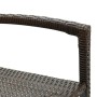 Küchenhocker 4 Einheiten braunes synthetisches Rattan von vidaXL, Gartenstühle - Ref: Foro24-313454, Preis: 178,62 €, Rabatt: %