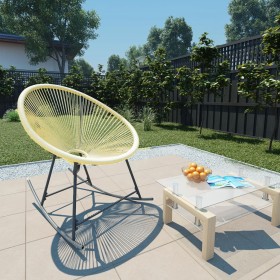 Acapulco garden chair in synthetic beige rattan by vidaXL, Garden chairs - Ref: Foro24-313140, Price: 69,91 €, Discount: %