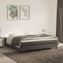 Cama box spring con colchón terciopelo gris oscuro 180x200 cm de vidaXL, Camas y somieres - Ref: Foro24-3144346, Precio: 468,...