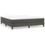 Cama box spring con colchón terciopelo gris oscuro 180x200 cm de vidaXL, Camas y somieres - Ref: Foro24-3144346, Precio: 468,...