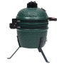 Barbacoa 2 en 1 ahumadora Kamado de cerámica verde 56 cm de vidaXL, Barbacoas - Ref: Foro24-316094, Precio: 227,20 €, Descuen...