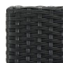 High garden stools cushions 4 pcs black synthetic rattan by vidaXL, Garden chairs - Ref: Foro24-313437, Price: 290,90 €, Disc...