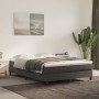 Box spring bed with dark gray velvet mattress 140x190 cm by vidaXL, Beds and slatted bases - Ref: Foro24-3144328, Price: 356,...