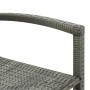 Küchenhocker 4 Einheiten graues synthetisches Rattan von vidaXL, Gartenstühle - Ref: Foro24-313456, Preis: 174,85 €, Rabatt: %