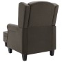 Taupe gray fabric armchair with footrest stool by vidaXL, Armchairs - Ref: Foro24-320159, Price: 240,27 €, Discount: %