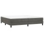 Cama box spring con colchón terciopelo gris oscuro 200x200 cm de vidaXL, Camas y somieres - Ref: Foro24-3144352, Precio: 541,...