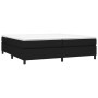 Cama box spring con colchón tela negro 200x200 cm de vidaXL, Camas y somieres - Ref: Foro24-3144449, Precio: 601,58 €, Descue...