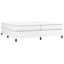 Boxspringbett mit weißer Kunstledermatratze 200x200 cm von vidaXL, Betten und Lattenroste - Ref: Foro24-3144627, Preis: 568,9...