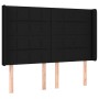 Cama box spring colchón y luces LED tela negro 140x200 cm de vidaXL, Camas y somieres - Ref: Foro24-3138879, Precio: 553,14 €...