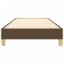 Estructura de cama de tela marrón 90x190 cm de vidaXL, Camas y somieres - Ref: Foro24-3120577, Precio: 77,62 €, Descuento: %