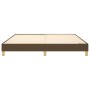 Estructura de cama de tela marrón 160x200 cm de vidaXL, Camas y somieres - Ref: Foro24-3120625, Precio: 108,13 €, Descuento: %