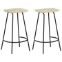 Kitchen stools, 2 units, solid mango wood by vidaXL, Kitchen stools - Ref: Foro24-320647, Price: 139,66 €, Discount: %