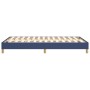 Estructura de cama de tela azul 120x200 cm de vidaXL, Camas y somieres - Ref: Foro24-3120604, Precio: 105,88 €, Descuento: %