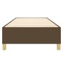 Estructura de cama de tela marrón 90x190 cm de vidaXL, Camas y somieres - Ref: Foro24-3120924, Precio: 107,11 €, Descuento: %