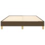 Brown fabric bed frame 140x200 cm by vidaXL, Beds and slatted bases - Ref: Foro24-3120617, Price: 105,10 €, Discount: %