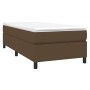 Estructura de cama de tela marrón 80x200 cm de vidaXL, Camas y somieres - Ref: Foro24-3120817, Precio: 93,38 €, Descuento: %