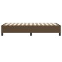 Estructura de cama de tela marrón 80x200 cm de vidaXL, Camas y somieres - Ref: Foro24-3120817, Precio: 93,38 €, Descuento: %