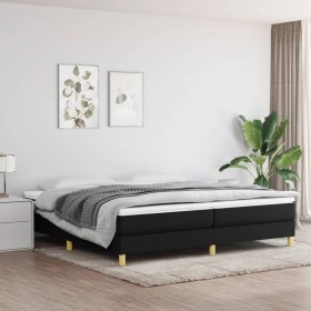 Light gray fabric bed frame 200x200 cm by vidaXL, Beds and slatted bases - Ref: Foro24-3120640, Price: 112,99 €, Discount: %