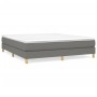 Dark gray fabric bed frame 160x200 cm by vidaXL, Beds and slatted bases - Ref: Foro24-3120623, Price: 100,99 €, Discount: %