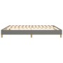 Dark gray fabric bed frame 160x200 cm by vidaXL, Beds and slatted bases - Ref: Foro24-3120623, Price: 100,99 €, Discount: %