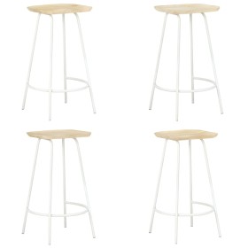 Kitchen stools 4 units solid mango wood by vidaXL, Kitchen stools - Ref: Foro24-320650, Price: 226,17 €, Discount: %