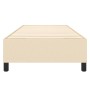 Estructura de cama de tela color crema 80x200 cm de vidaXL, Camas y somieres - Ref: Foro24-3120819, Precio: 88,52 €, Descuent...