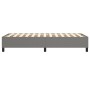 Estructura de cama de tela gris oscuro 90x190 cm de vidaXL, Camas y somieres - Ref: Foro24-3120823, Precio: 103,70 €, Descuen...