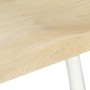 Küchenhocker 4 Einheiten aus massivem Mangoholz von vidaXL, Küchenhocker - Ref: Foro24-320650, Preis: 226,17 €, Rabatt: %