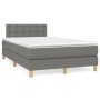 Boxspringbett mit dunkelgrauer Stoffmatratze 120x200 cm von vidaXL, Betten und Lattenroste - Ref: Foro24-3140922, Preis: 375,...