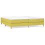 Estructura de cama box spring tela verde 200x200 cm de vidaXL, Camas y somieres - Ref: Foro24-3120645, Precio: 107,65 €, Desc...