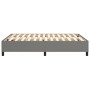 Dark gray fabric bed frame 140x200 cm by vidaXL, Beds and slatted bases - Ref: Foro24-3120863, Price: 123,15 €, Discount: %