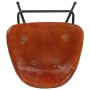 Kitchen Bar Stools 2 Pcs Brown Genuine Leather by vidaXL, Kitchen stools - Ref: Foro24-320643, Price: 120,61 €, Discount: %