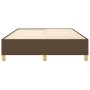 Brown fabric bed frame 140x190 cm by vidaXL, Beds and slatted bases - Ref: Foro24-3120956, Price: 133,99 €, Discount: %