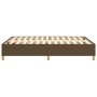 Brown fabric bed frame 140x190 cm by vidaXL, Beds and slatted bases - Ref: Foro24-3120956, Price: 133,99 €, Discount: %