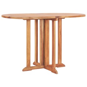 Butterfly folding garden table teak wood 120x70x75 cm by vidaXL, Garden tables - Ref: Foro24-49002, Price: 233,66 €, Discount: %