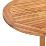 Mesa de jardín plegable Butterfly madera de teca 120x70x75 cm de vidaXL, Mesas de jardín - Ref: Foro24-49002, Precio: 233,66 ...