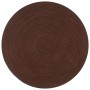 Brown Round Handwoven Jute Rug 90cm by vidaXL, Rugs - Ref: Foro24-133671, Price: 30,61 €, Discount: %