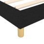 Estructura de cama de tela negro 90x190 cm de vidaXL, Camas y somieres - Ref: Foro24-3120923, Precio: 85,99 €, Descuento: %